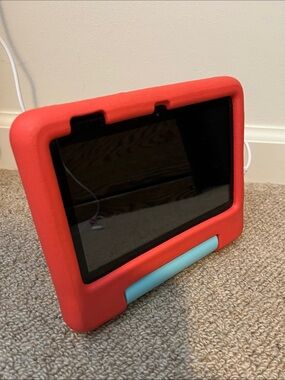 Amazon Fire 7 🔥 Kids Tablet Case Red 16GB (12th Gen)